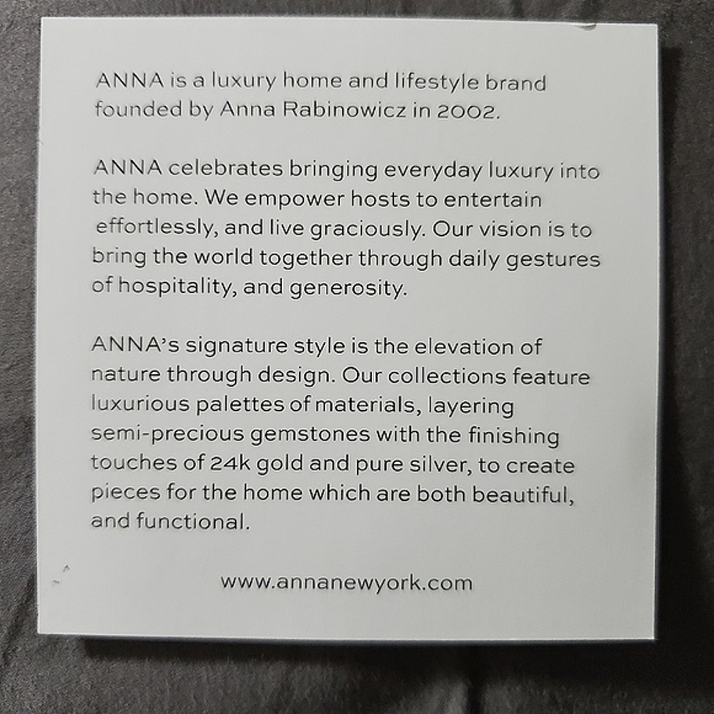 ANNA Rabinowicz Desk Clock - Picture 3 of 3